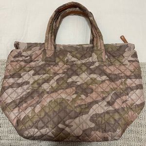 MZ WALLACE BLUSH CAMO MEDIUM METRO TOTE